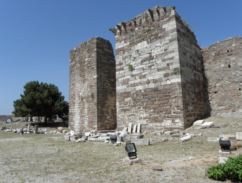 Castle of Mytilene, Greece